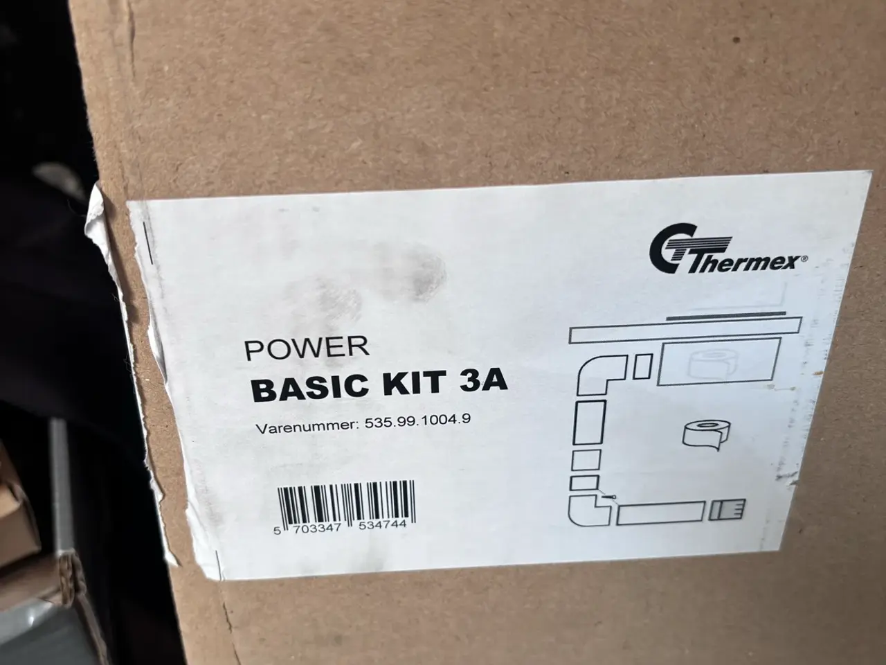 Billede 3 - Thermex Basic Kit 3 Recirkulationssæt