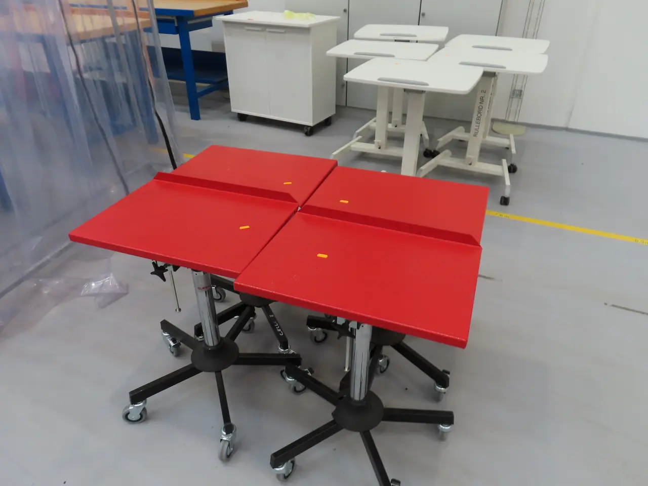 Billede 5 - 4 stk. Arbejdsborde GLOBAL