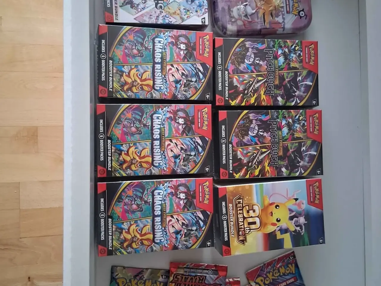Billede 1 - Pokemon boxe - Alt sammen uåbnet - 3000,- nu.
