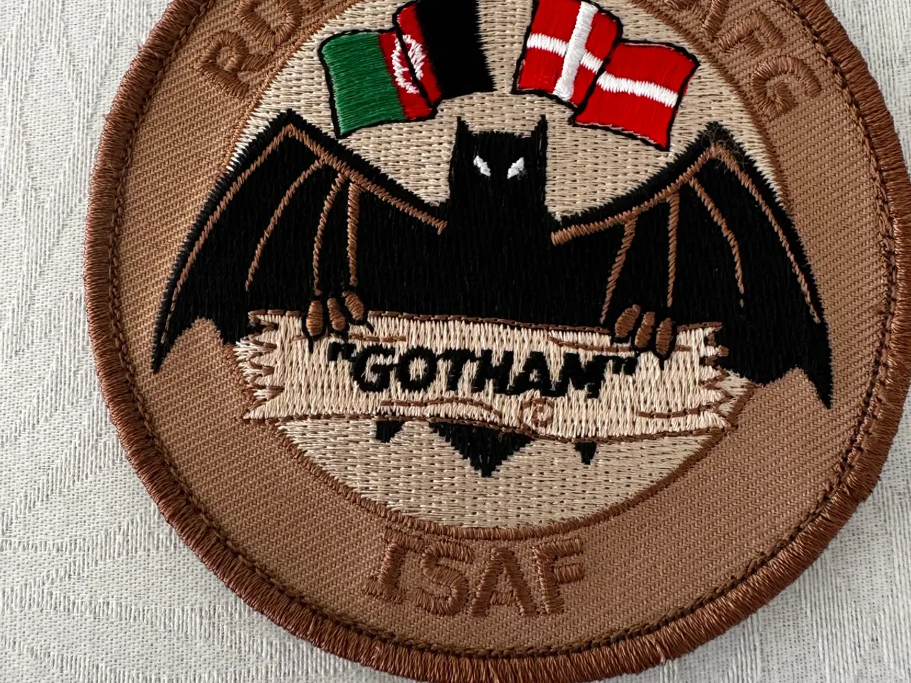 Billede 1 - Sjældent originalt dansk ISAF missionsmærke – RDAF