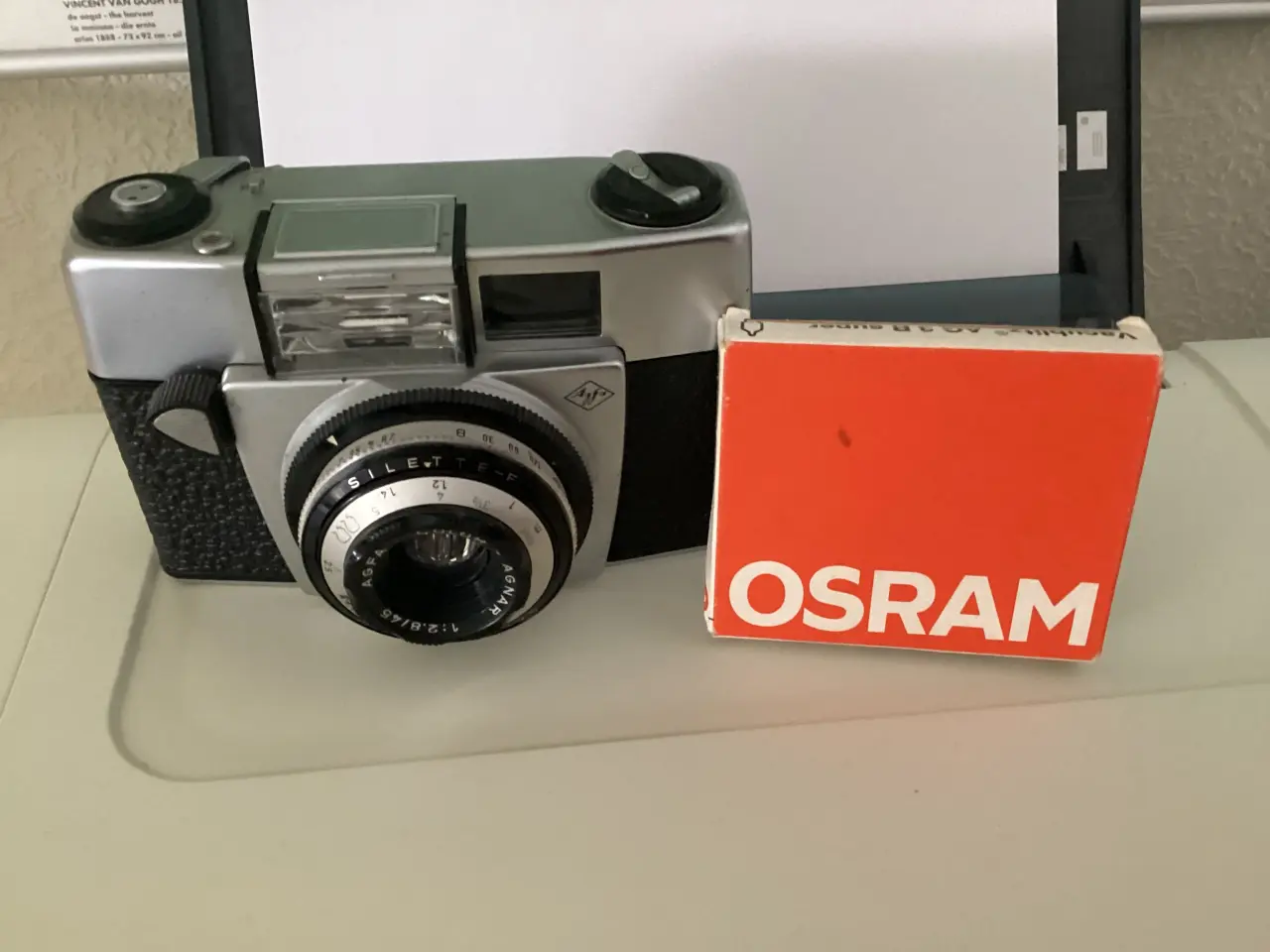 Billede 1 - Fotoapparat AGFA Silette F med indbygget blitz