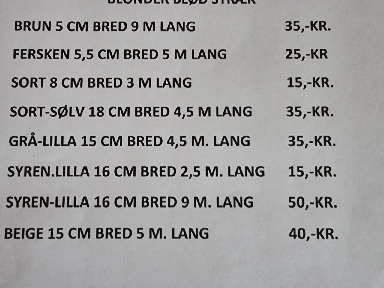 Billede 5 - Brede blonder