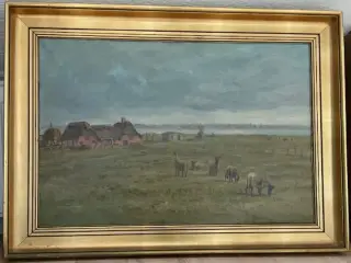 Sergius Frost - Olie på lærred