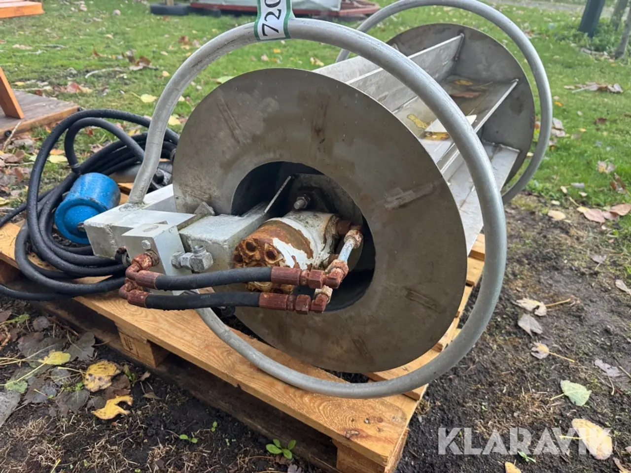 Billede 6 - Rusehale med hydraulikpumpe og spulepumpe