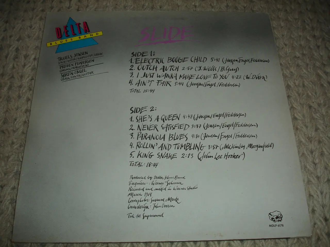 Billede 3 - (Sender gerne) Delta Blues Band – Slide