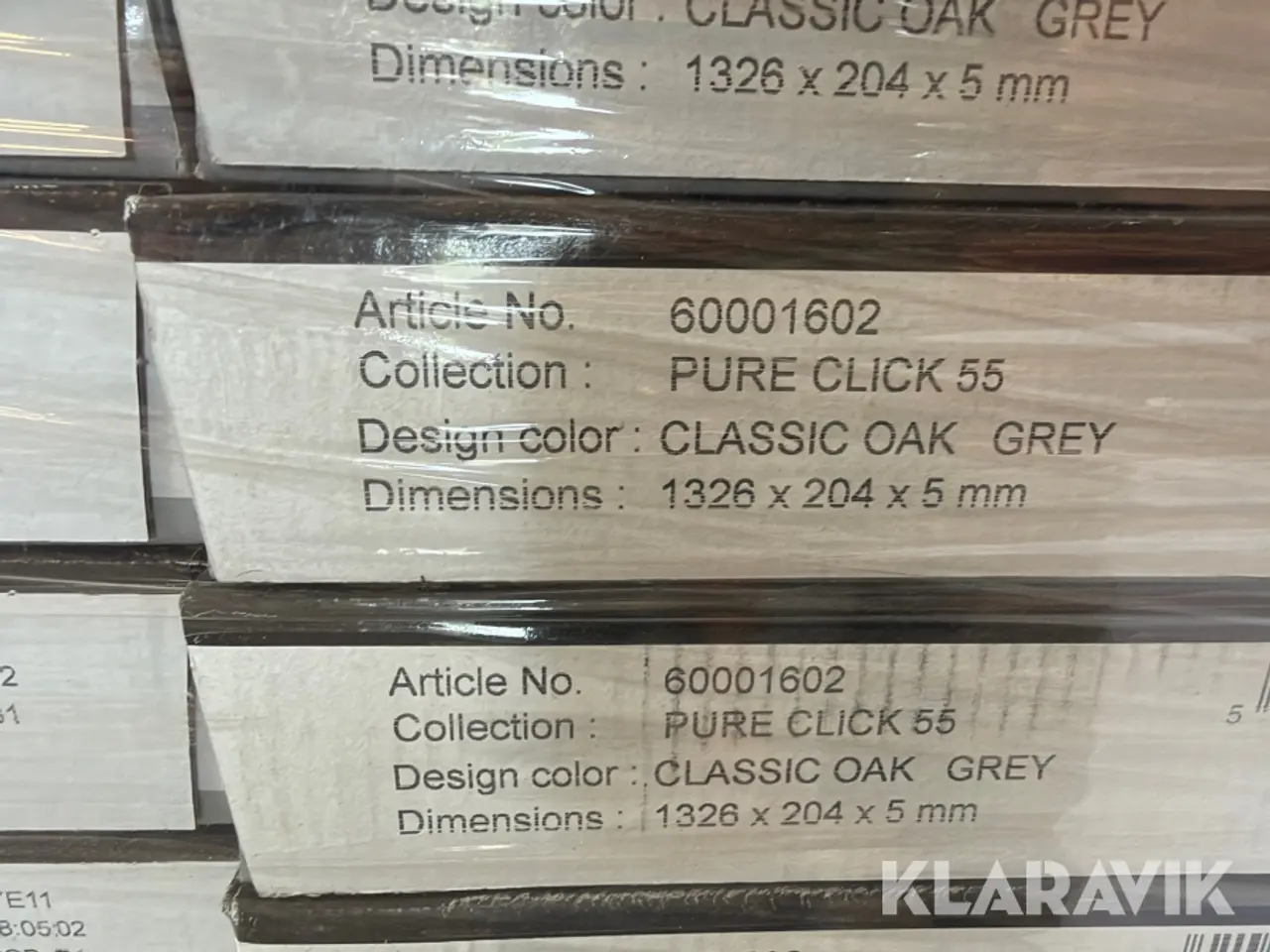 Billede 12 - Vinylgulv BerryAlloc Pure Click 55 Classic Oak Grey- 1 palle/56 pakker
