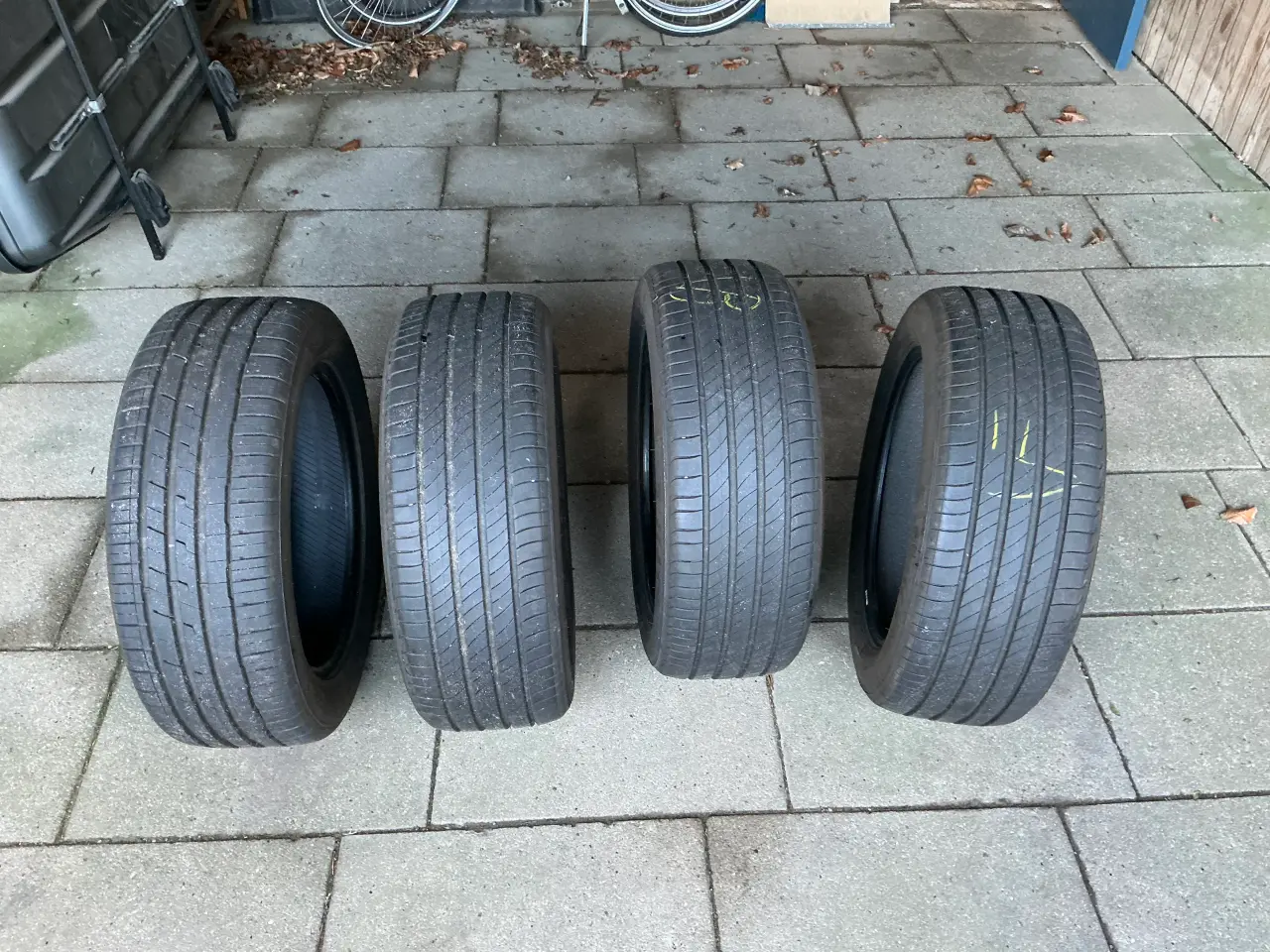 Billede 1 - 4 stk. Michelin sommerdæk i god stand