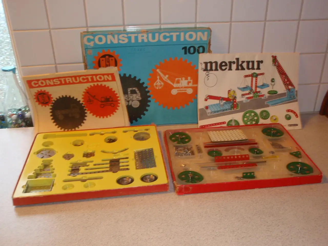 Billede 2 - 2 sæt Retro ingeniørsæt