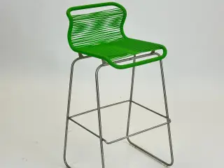 Montana Panton One Barstol – Grøn med Krom Stel SH 75 cm