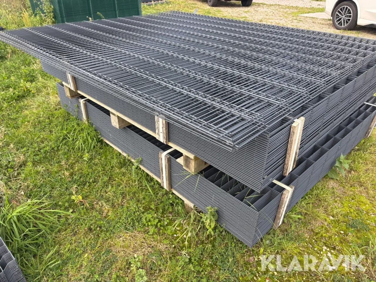 Billede 3 - Panelhegn - grå - 67 fag