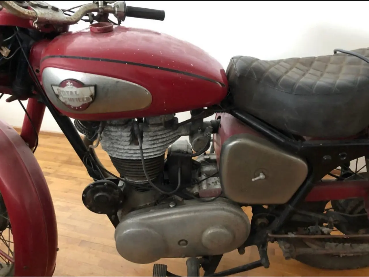 Billede 4 - Veteran motorcykel Royal Enfield 1957
