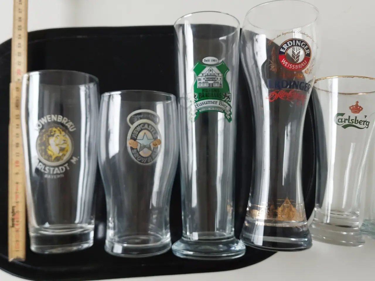 Billede 4 - ølglas med bl.a sjove tekster og billeder