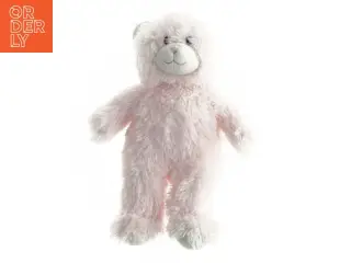 Builder Bear . Lyserød tøjdyrbamse (str. Længde. 37 cm)Bamsen har været i bad 🩷