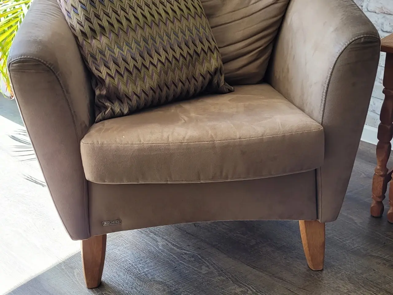 Billede 3 - Sofa m. puf og lænestol