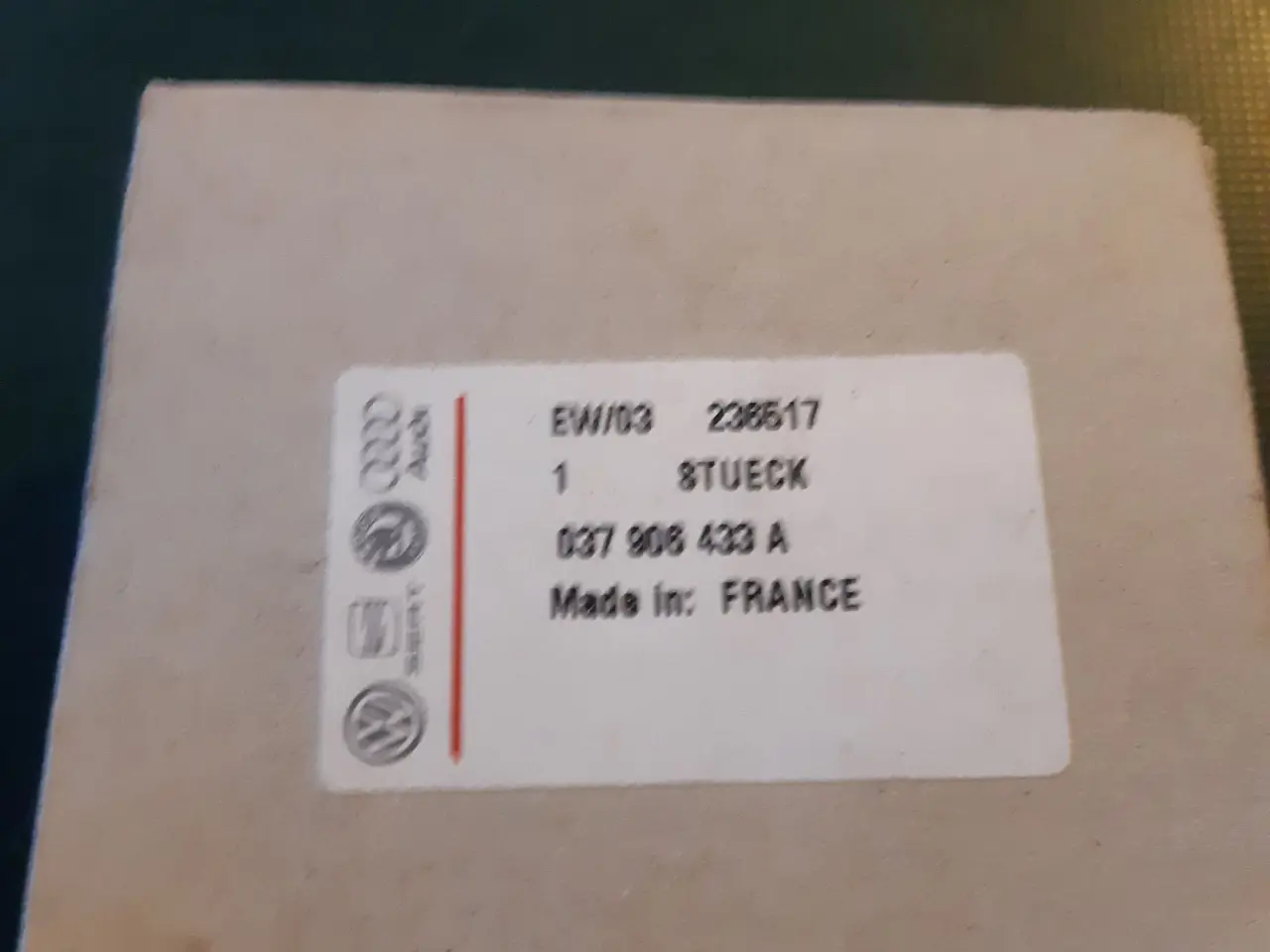 Billede 4 - Ny original vw omdrejnings føler G28