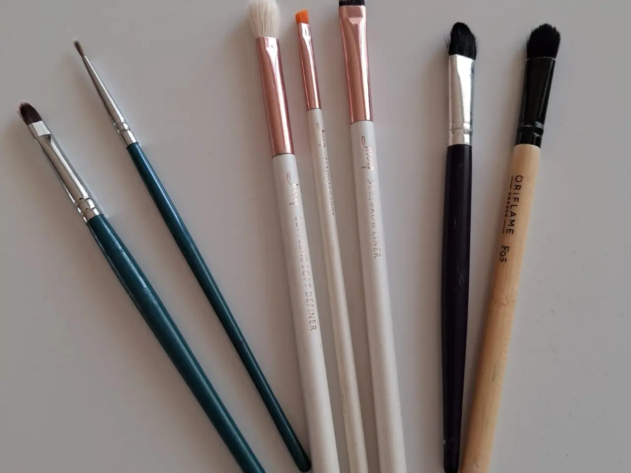 Billede 1 - 7 stk sminkepensler/ make up brushes