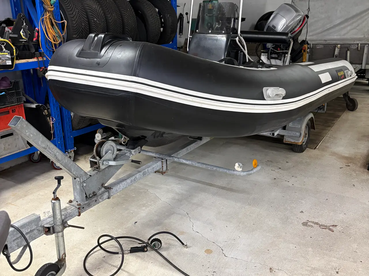 Billede 2 - Rib båd aquarib 390 20 hk 4 takt