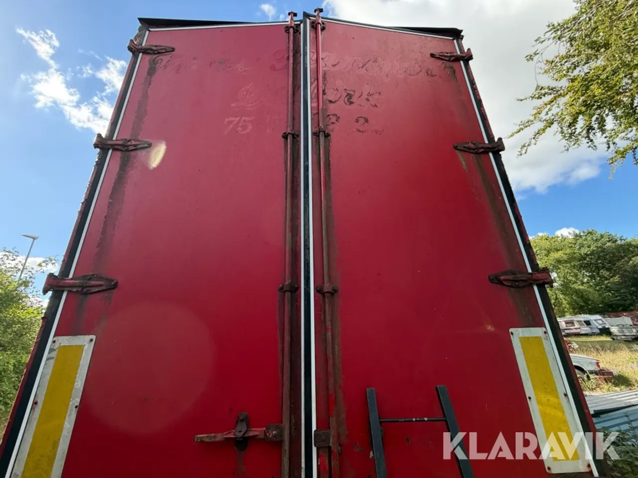 Billede 4 - Gardintrailer NOPA nedbygget.