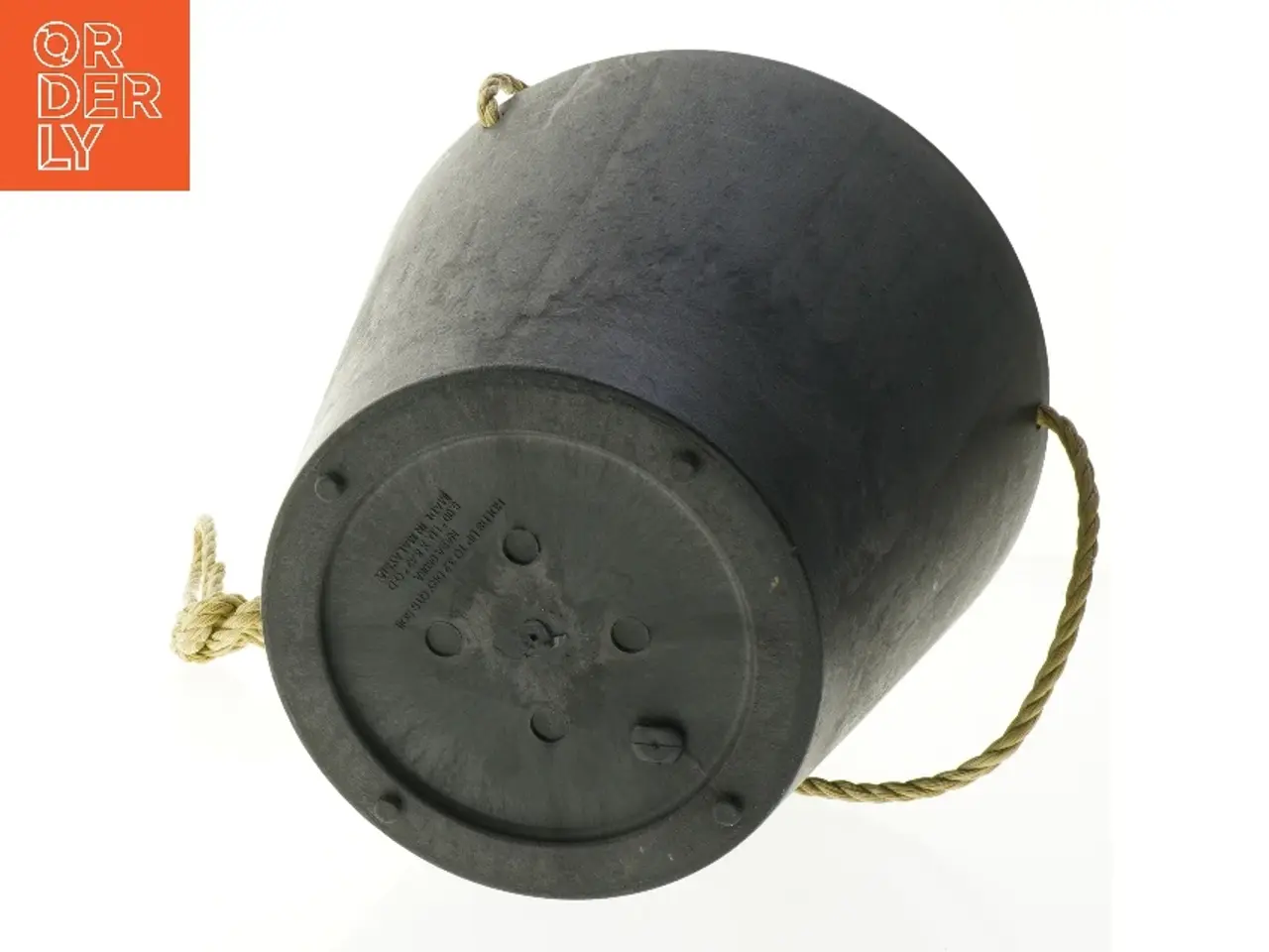 Billede 2 - Sort potte fra Artstoneplanter (str. 21 x 20 cm)