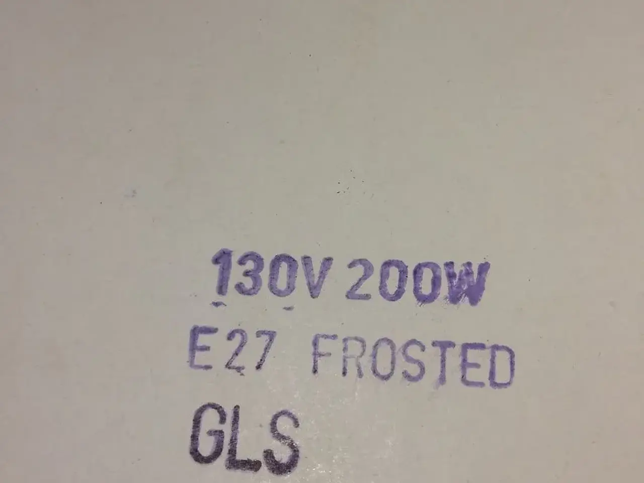 Billede 1 - 110 volt 200 W pære