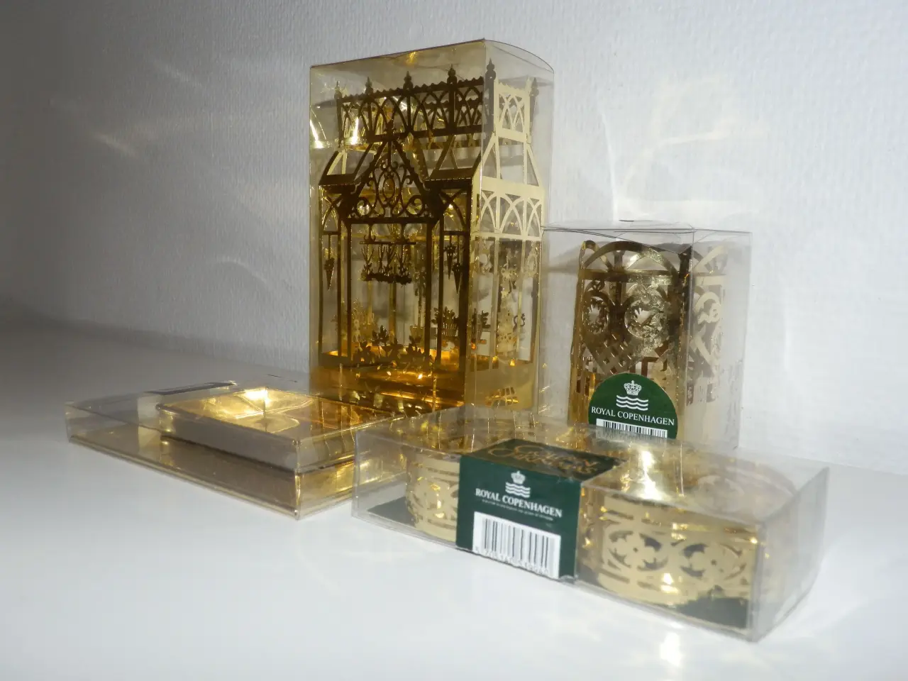 Billede 6 - Royal Copenhagen, Golden Christmas julepynt