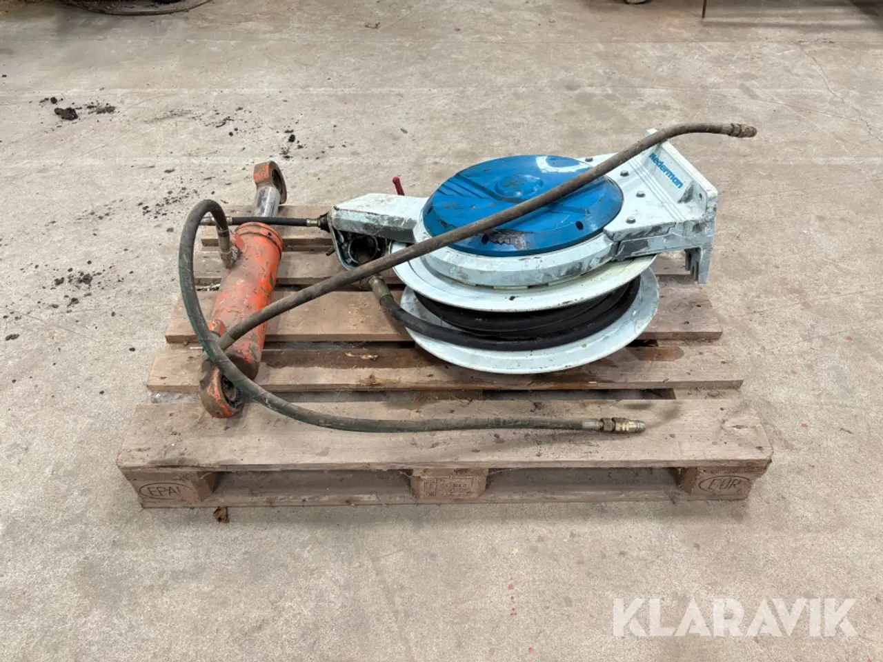 Billede 6 - Slangeopruller til hydraulik olie Nederman - 1 styk