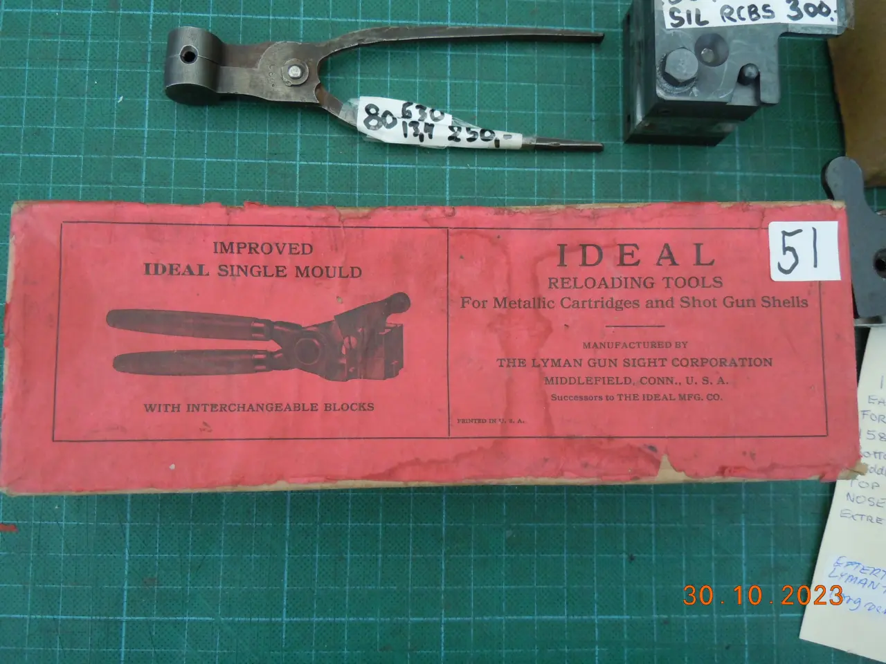 Billede 6 - Kuglestøbetænger. Bullet Molds. 