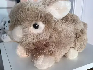 Super blød og nuttet Dan Dee plys-kanin ca. 34 cm