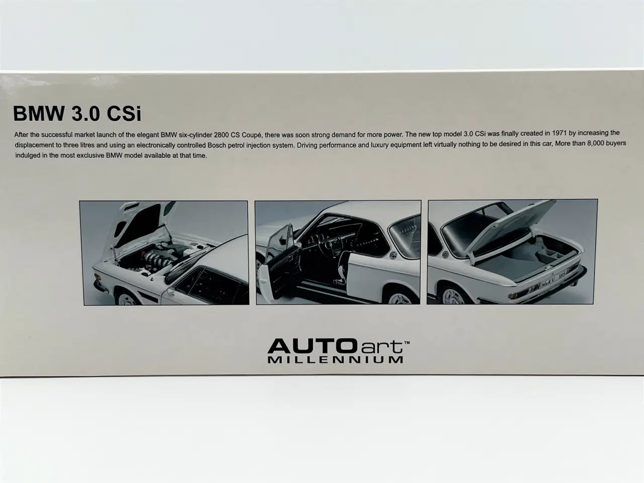 Billede 12 - 1971 BMW 3,0 CSi E9 - 1:18 Mega sjælden udbudt