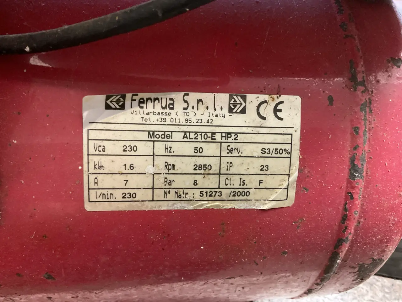 Billede 2 - Kompressor 1,6 kw