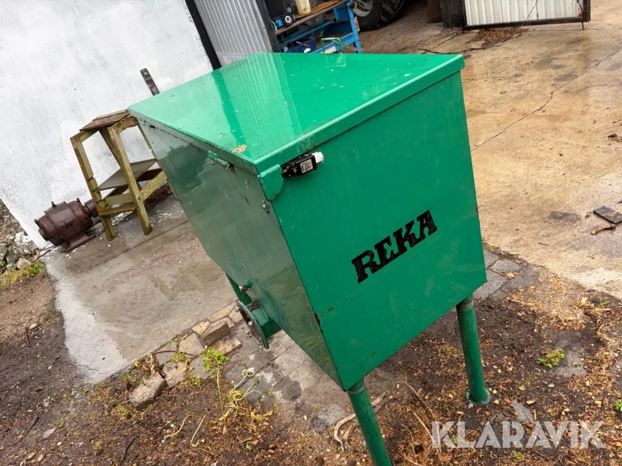 Billede 3 - Fødekasse til pillefyr / flisfyr Reka - 1 styk
