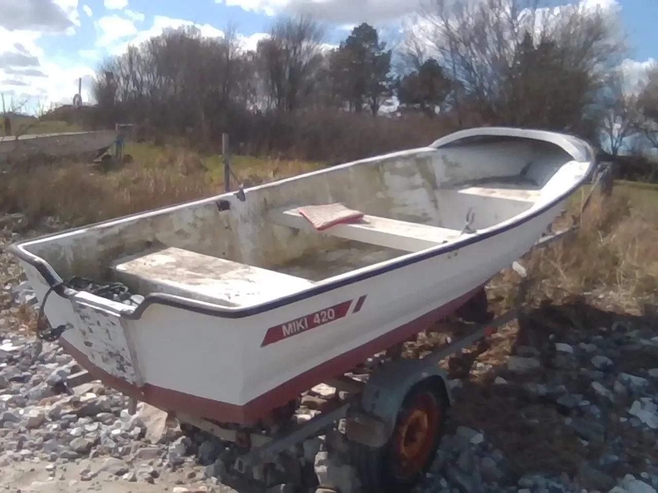Billede 5 - Jolle m. trailer og 4hk motor