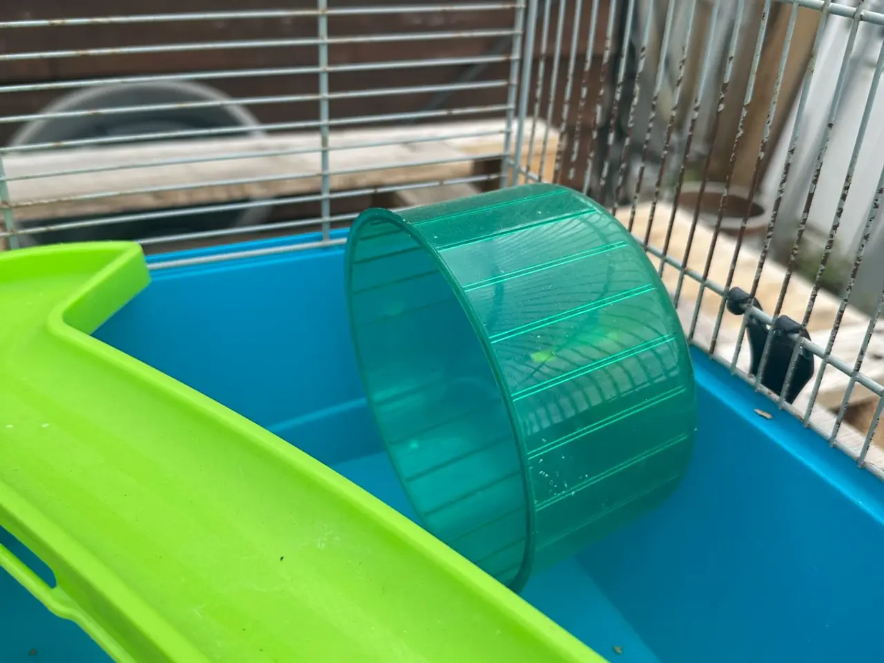 Billede 3 - Bur til hamster eller lille gnaver med tilbehør 
