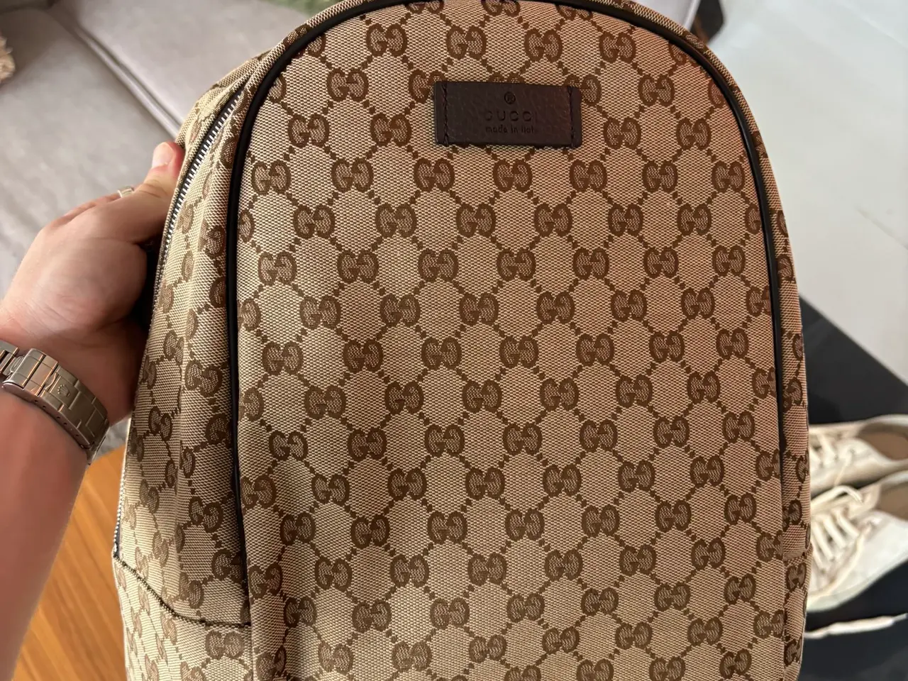 Billede 2 - Gucci rygsæk i GG canvas – fremstår ubrugt