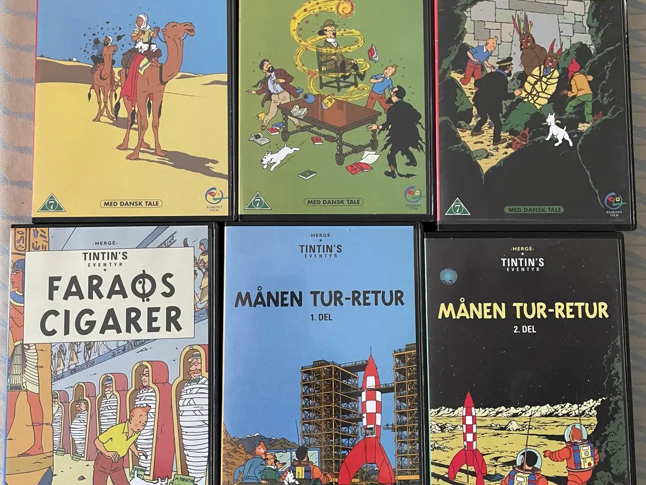 Billede 1 - Tintin tegnefilm VHS