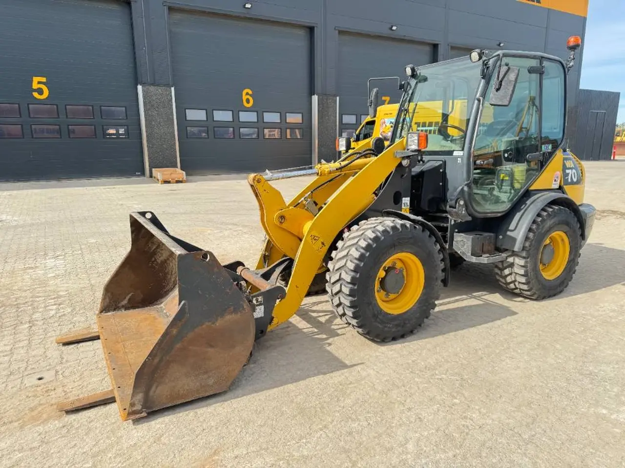 Billede 2 - Komatsu WA70-7