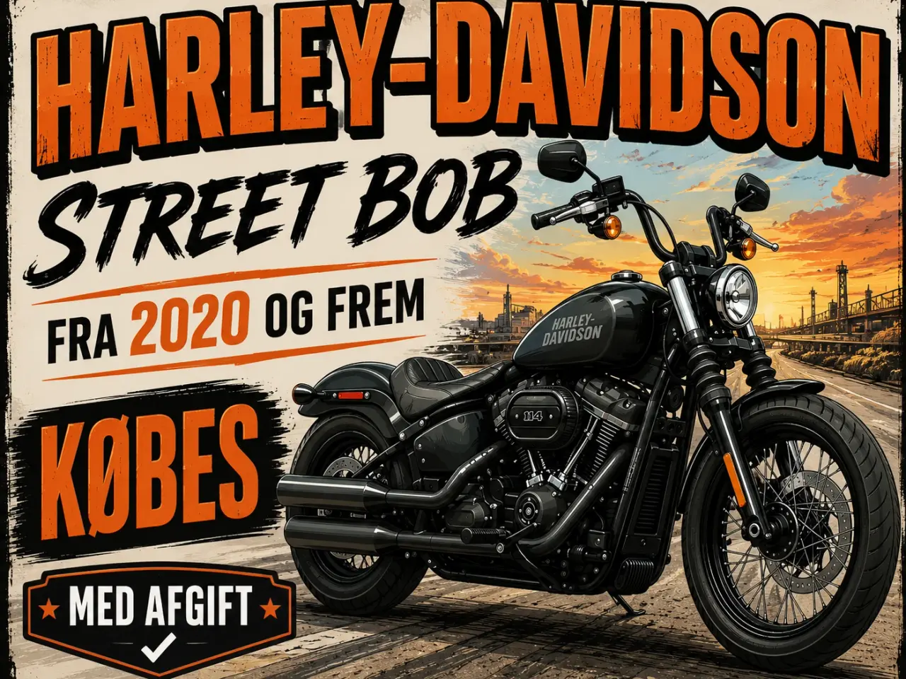 Billede 1 - Street Bob købes