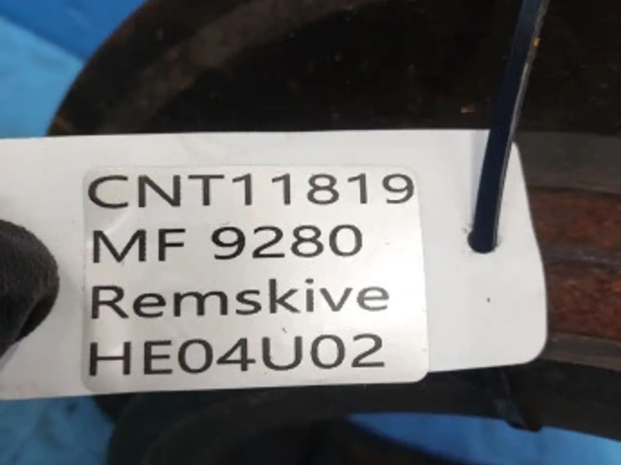 Billede 6 - Massey Ferguson 9280 Remskive D28380045