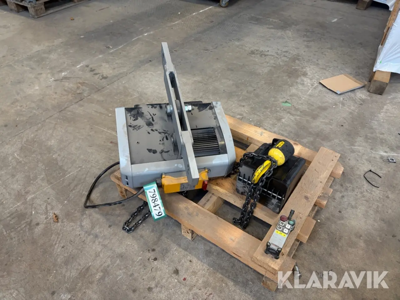 Billede 1 - Elektrisk kædetalje / kædehejs SWF Krantechnik AC-085/1P-100