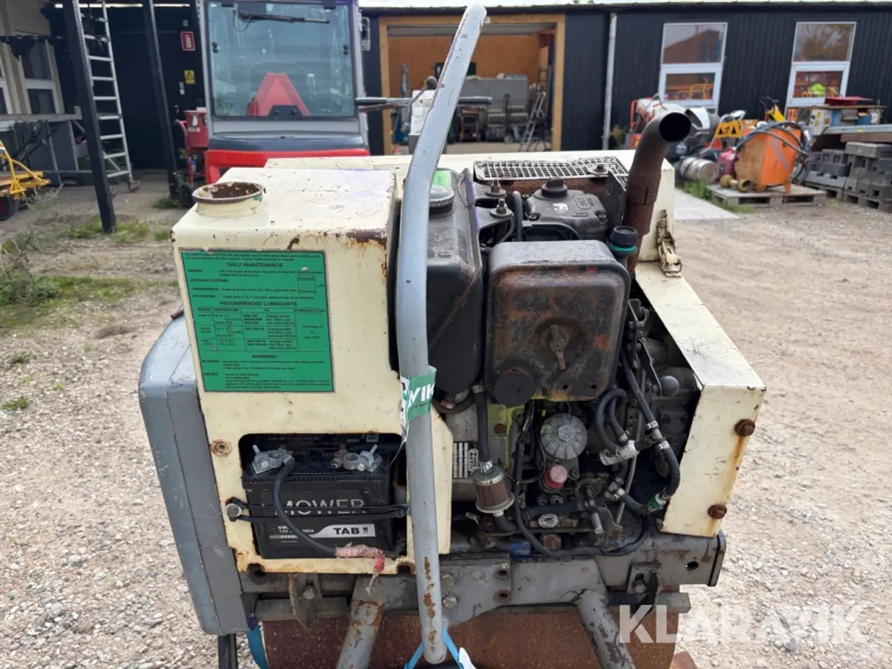 Billede 6 - Pladevibrator/Hydraulik station Benford MBR71HE