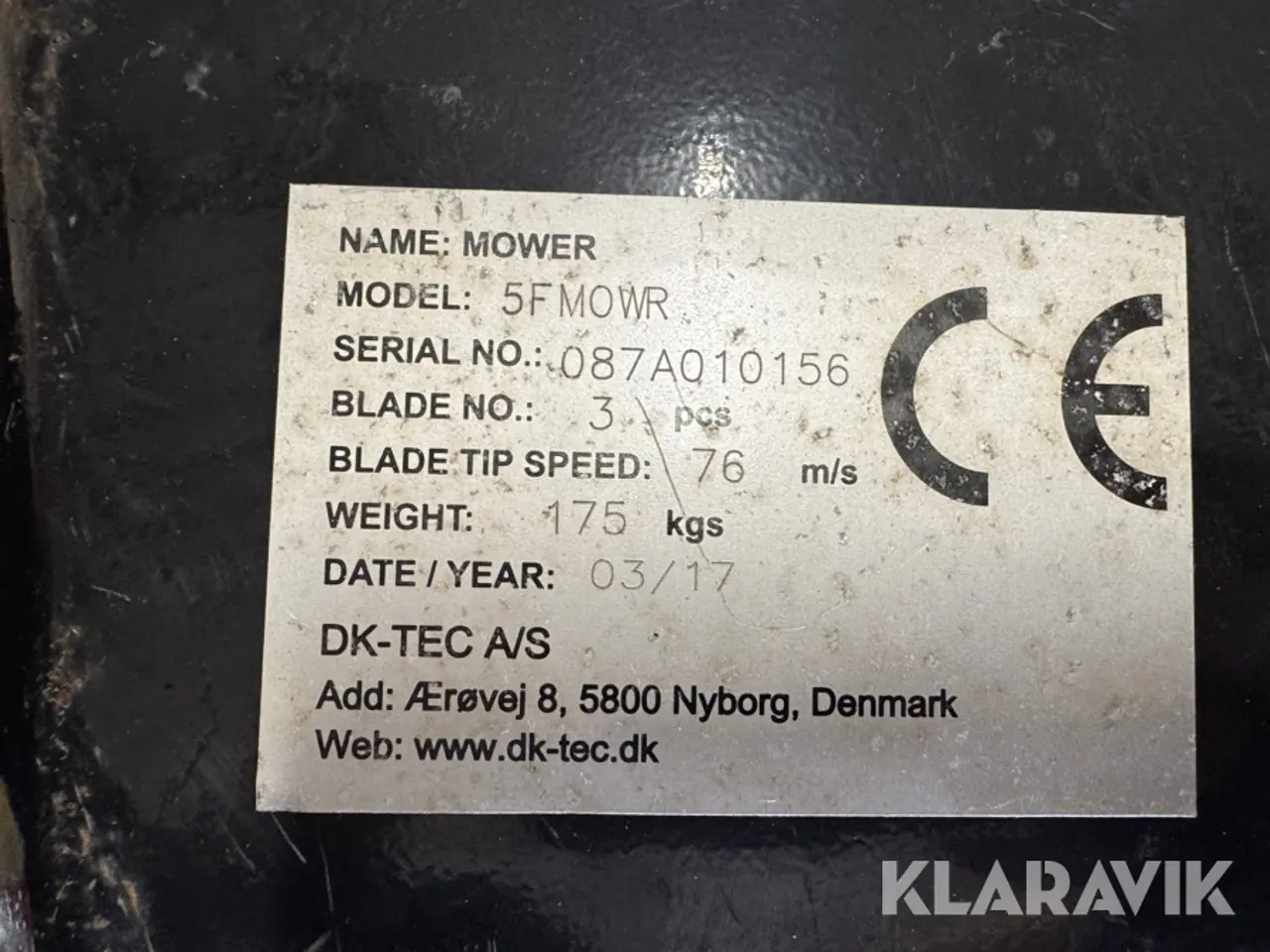 Billede 5 - Rotorklipper  Mower 5F Mower