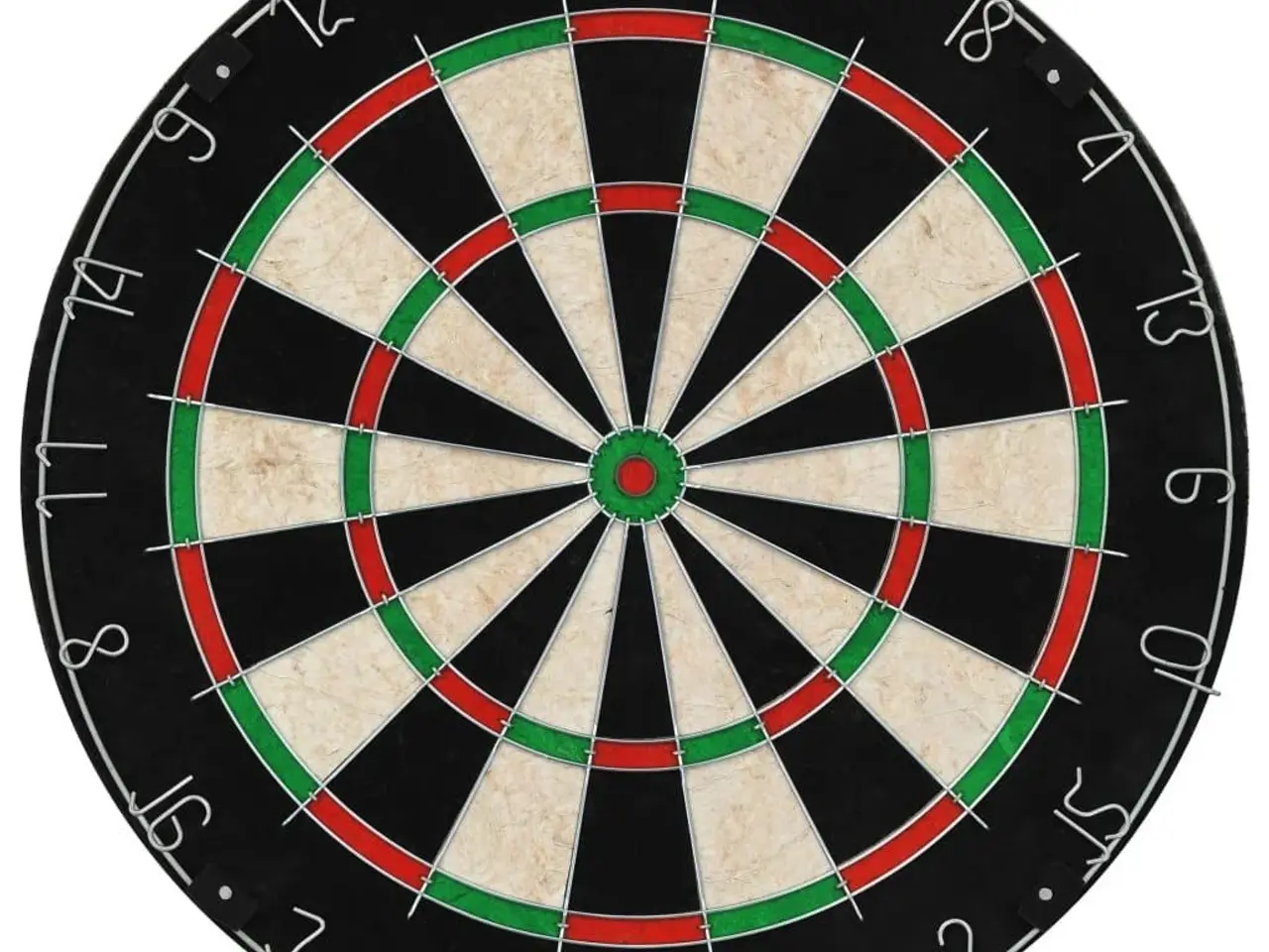 Billede 3 - Professionel dartskive i sisal med skab og 6 dartpile