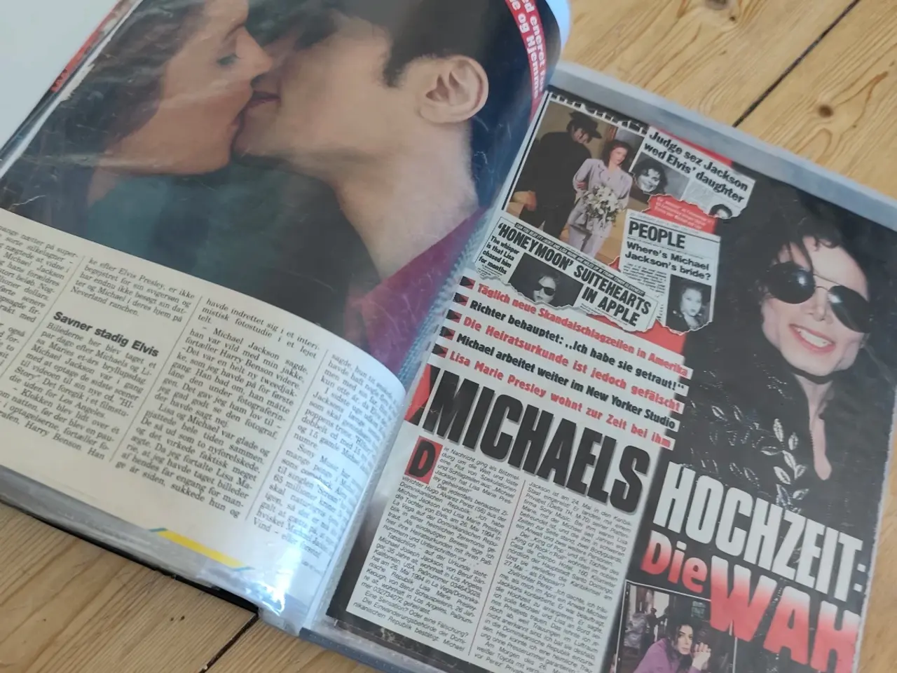 Billede 15 - Stor sort ringbind med Michael Jackson
