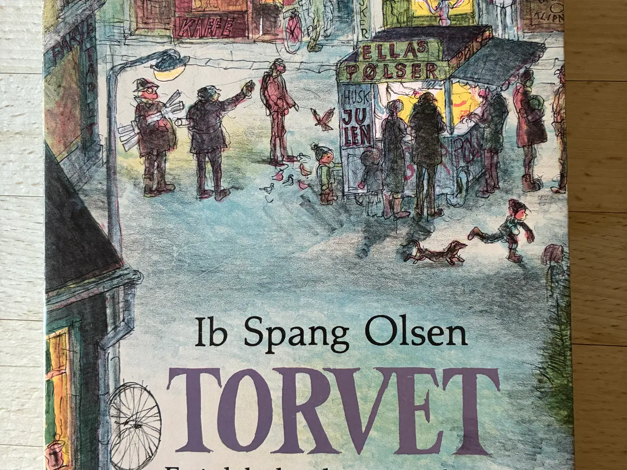 Billede 1 - Torvet et julekalendermanuskript, Ib Spang Olsen