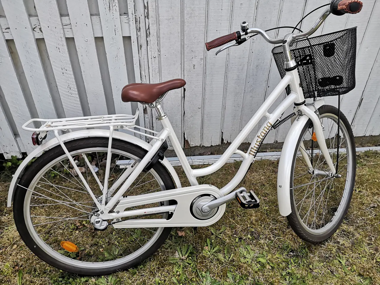 Billede 8 - Næsten nye Mustang dame-pigecykel, 26", 43 cm, 3 g