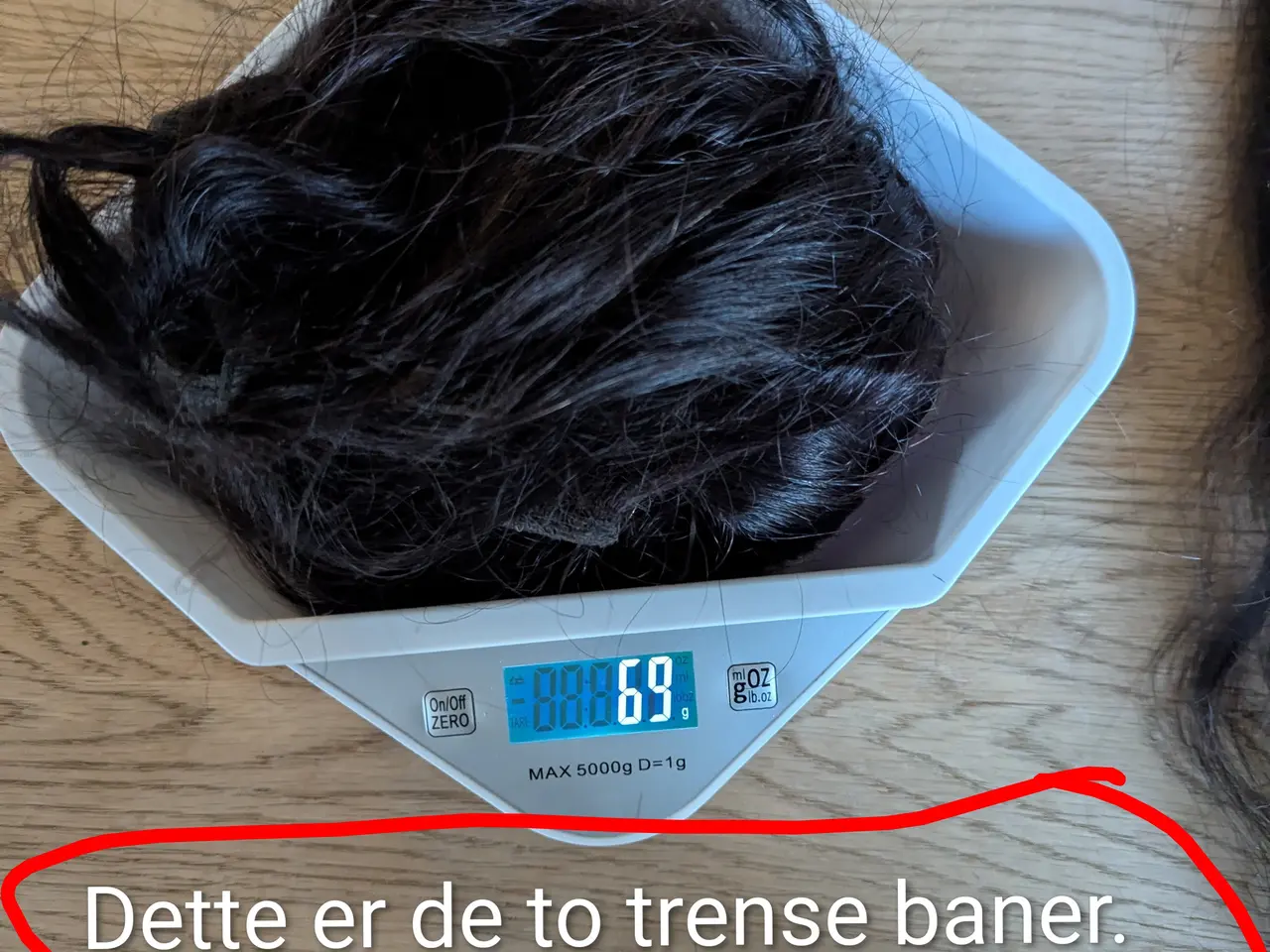 Billede 14 - Mørkebrun Human extensions.
