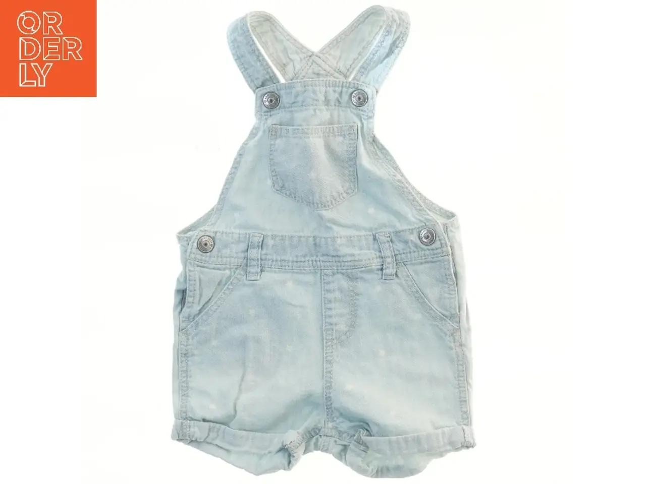 Billede 1 - Lyseblå denim overalls til børn fra H&M (str. 74)