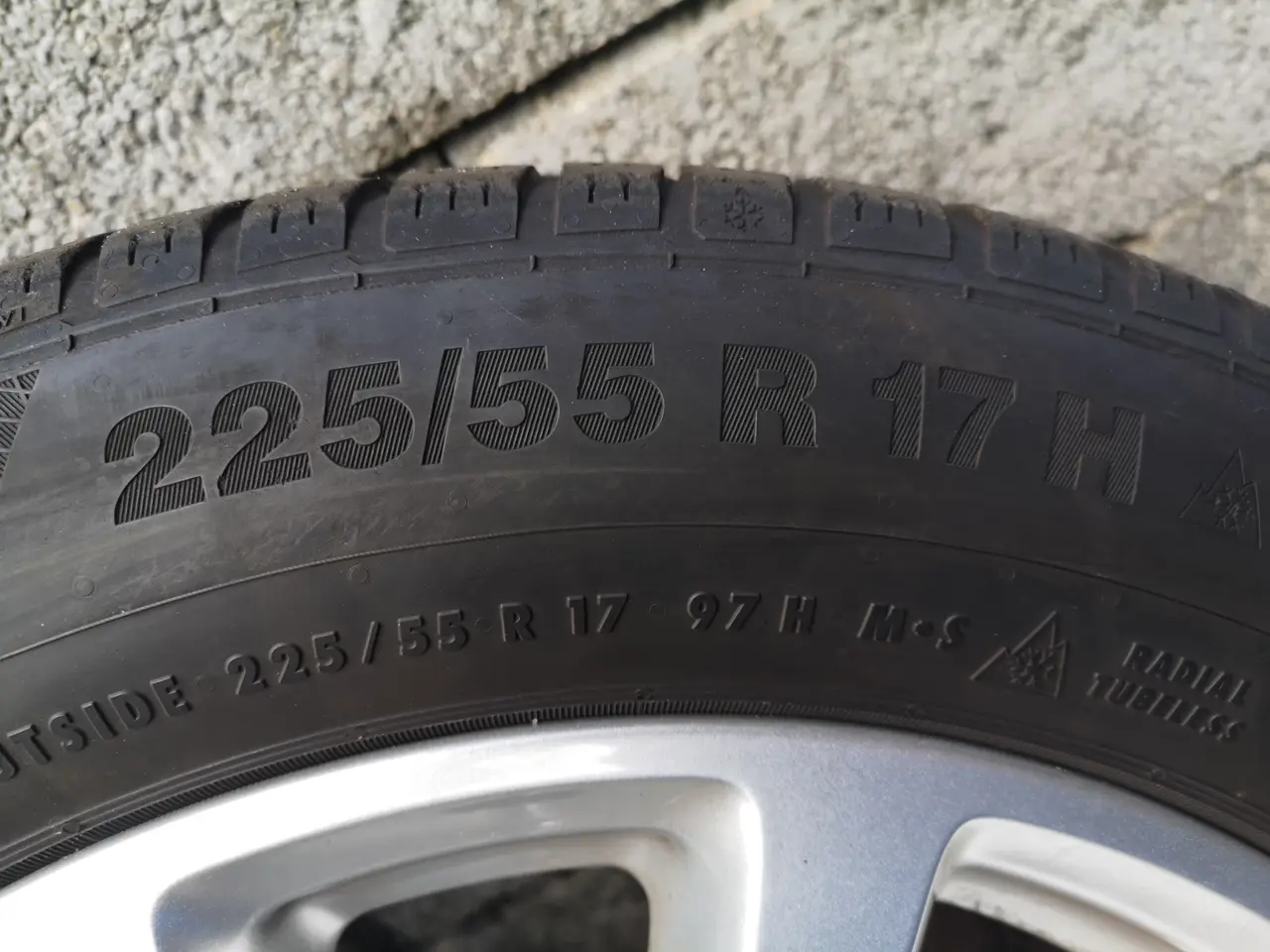 Billede 7 - Mercedes E-model W213 vinterdæk