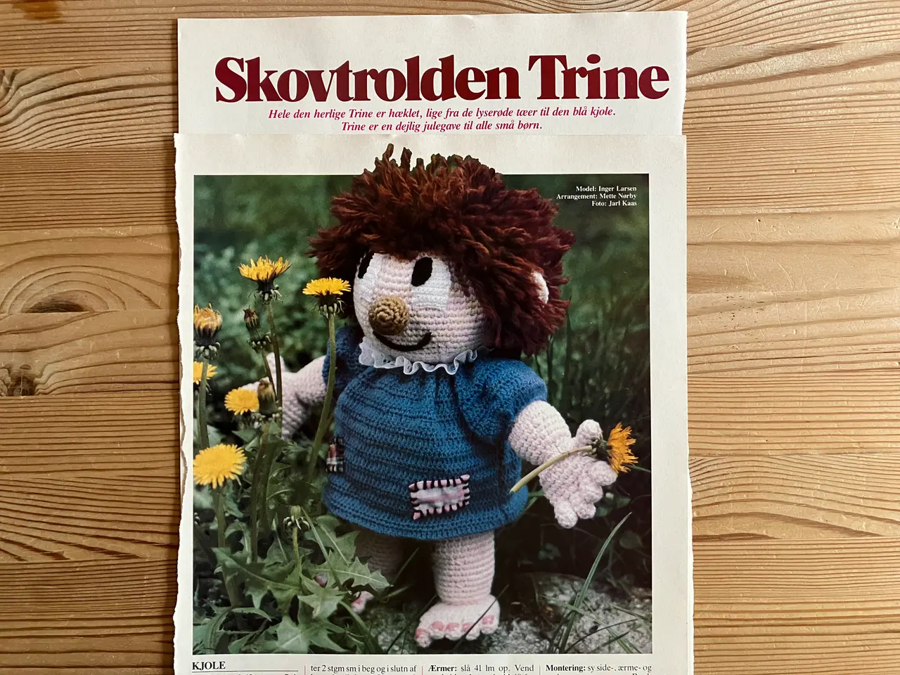 Billede 4 - Hækl. sy og strik søde tøjdyr, krammedukker m.m.