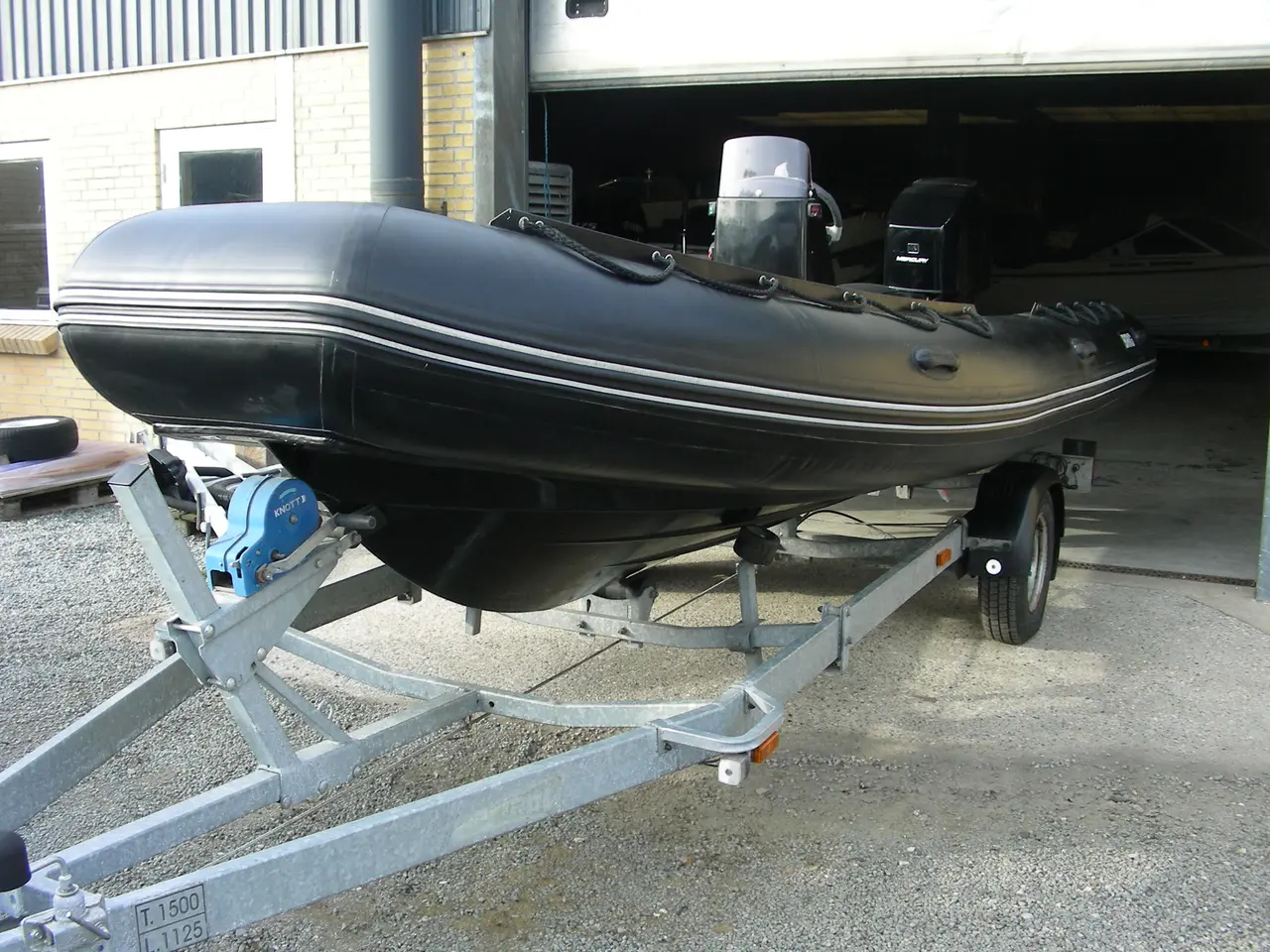 Billede 4 - m Mercury 135 Optimax V6 og indregistreret Variant trailer
